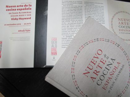 En la Casa Gerald Brenan su director Alfredo Taján me invitó a una conversación sobre la historia del la cocina en el hispanismo, y luego compartimos una cata de sabores con el publico.