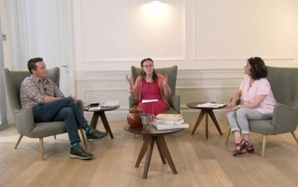 Una conversación con Kiko Moya y Gloria Rodríguez en New York University, Madrid, tuvo como tema principal la relación entre la cocina cotidiana y la gastronomía. (Foto: In-Events).