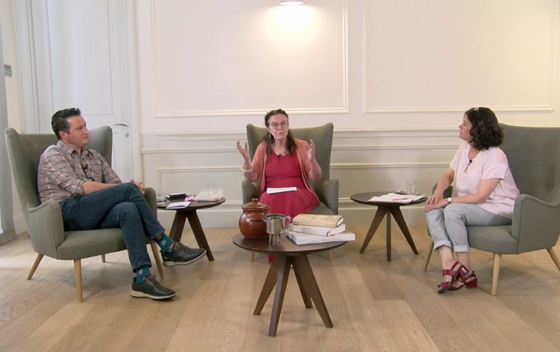 Una conversación con Kiko Moya y Gloria Rodríguez en New York University, Madrid, tuvo como tema principal la relación entre la cocina cotidiana y la gastronomía. (Foto: In-Events).