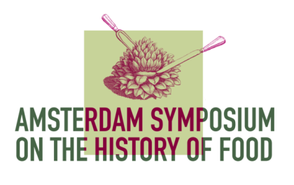 Amsterdam Symposium on the History of Food 2020, el logo.