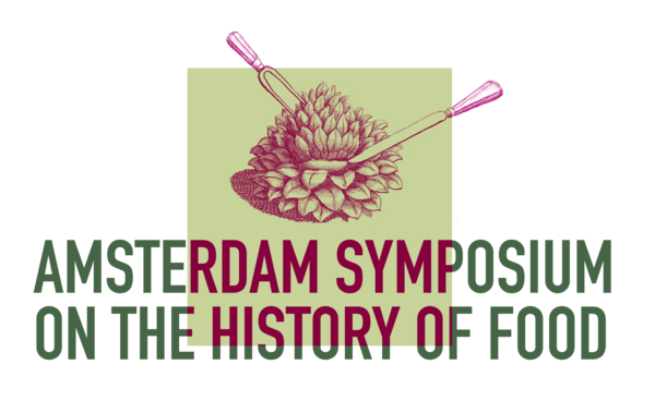 Amsterdam Symposium on the History of Food 2020, el logo.